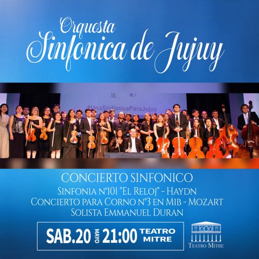 Concierto Orquesta Sinfónica Jujuy